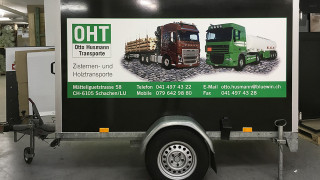 Anhängerbeschriftung Otto Husmann Transporte