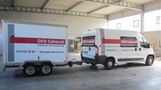 Fahrzeug- und Anhängerbeschriftung GKS Cahenzli AG