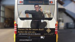 APG Busheck Werbung