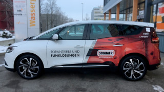 Auto Teilfolierung Sommer Antriebstechnik