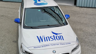 Autobeschriftung Winston