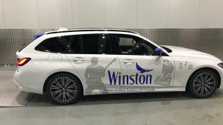Fahrzeugbeschriftung Winston