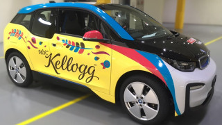 BMW i3 Car Wrapping Kellogg's