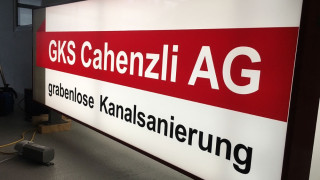 Leuchtkasten GKS Cahenzli AG