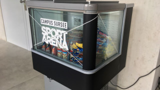 Kühlerbeschriftung Campus Sport Arena