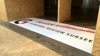 Bodenwerbung Gewerbe Region Sursee